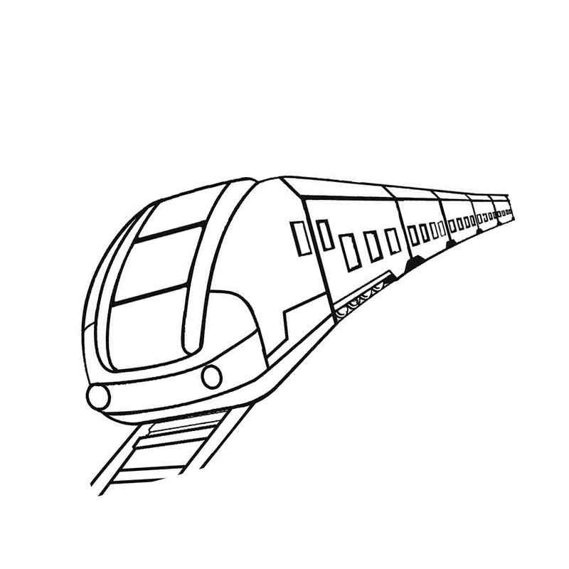 современный поезд метро