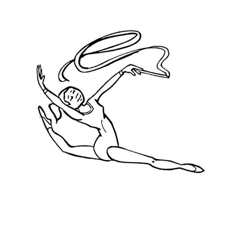 ZASPORT выпустил раскраски на тему художественной гимнастики - Чемпионат