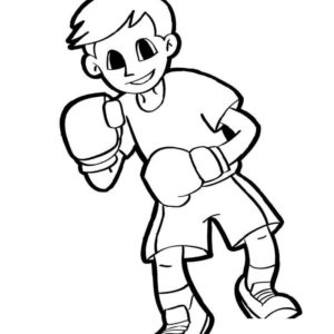 спортсмен боксер