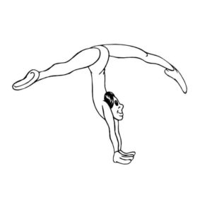 спортсменка гимнастка