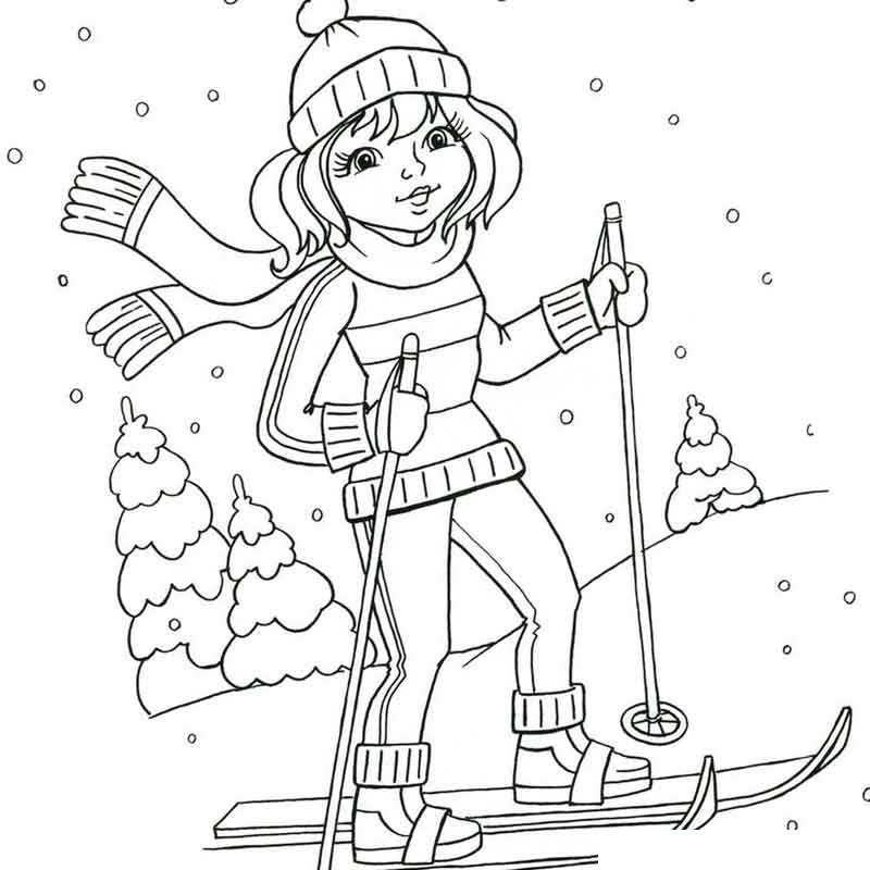 спортсменка лыжница