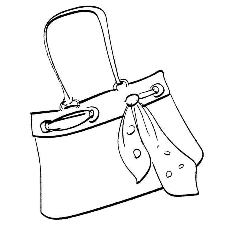 сумочка с платком
