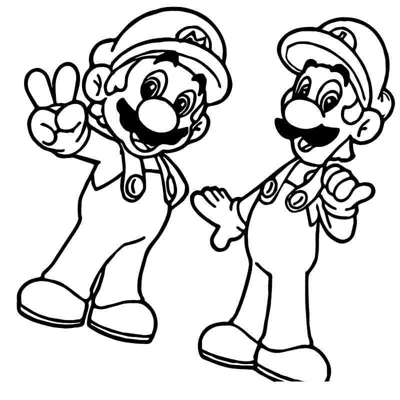 Супер Марио и Луиджи
