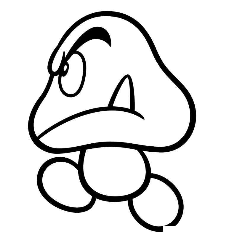 Супер Марио злой гриб