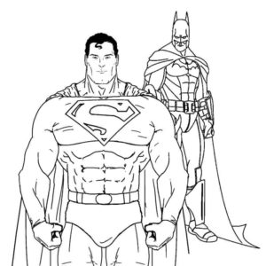 супермен и бетмен