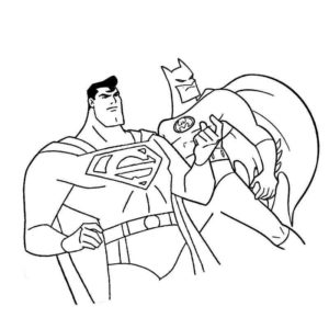 супермен и бэтмен