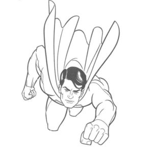 супермен летающий супергерой