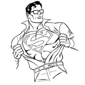 супермен в очках