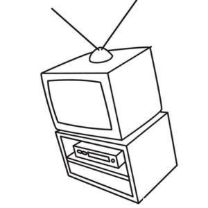 телевизор с видиком