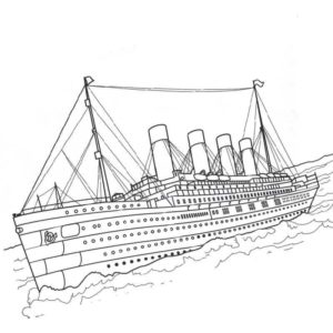 Титаник гигантский корабль