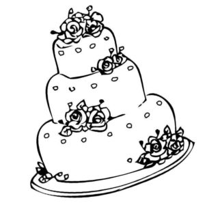 торт для свадьбы