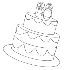торт для жениха и невесты