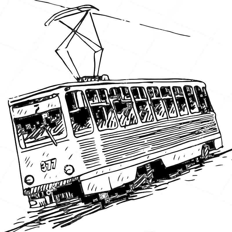 Трамвай номер 7