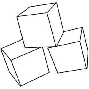 три кубика
