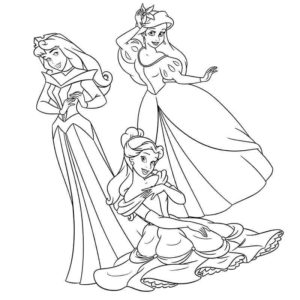 Три принцессы Диснея