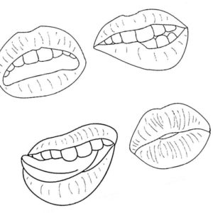 Удивительные губы