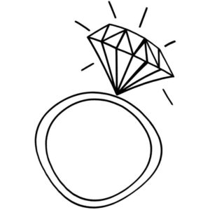 великолепный алмаз к кольцу