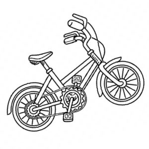 велосипед с тормозами на руле
