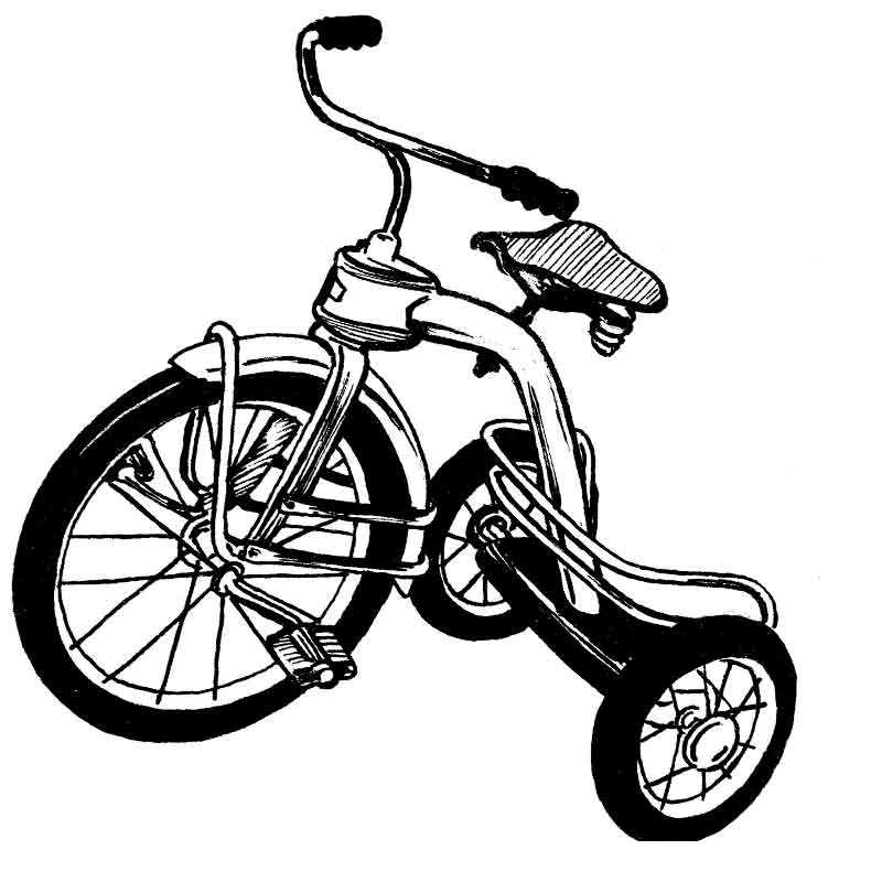велосипед три колеса