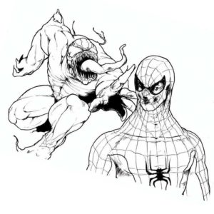 веном и паук