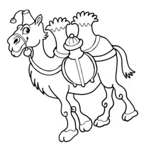 Верблюд с двумя горбами