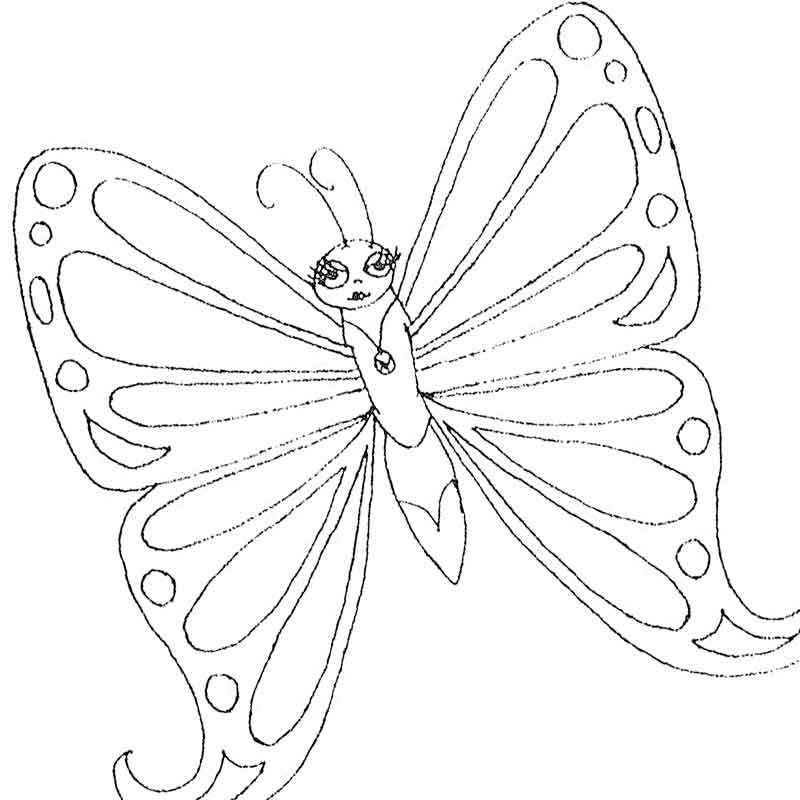 Верная бабочка