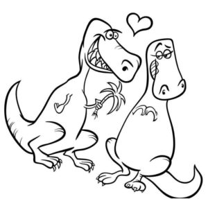 Влюбленные динозавры