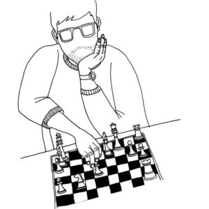 взрослая игра в шахматы