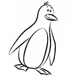 взрослый пингвин