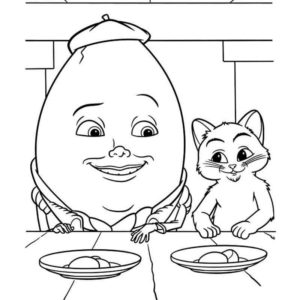 Яйцо и Кот в сапогах