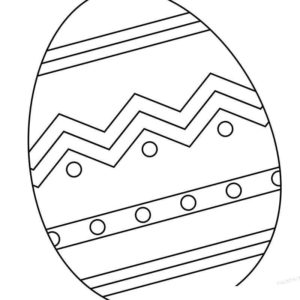 яйцо с узорами