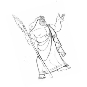 Зевс бог древней Греции