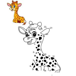 Жираф по номерам