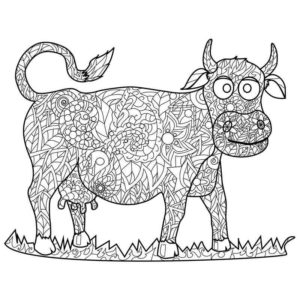 Животное корова антистресс
