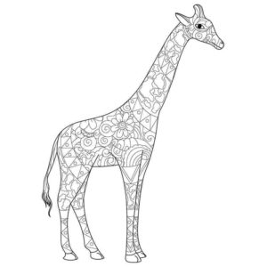 Животное жираф антистресс