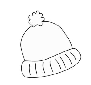 зимняя шапка для детей