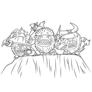 злобные пираты кокосы враги Моаны