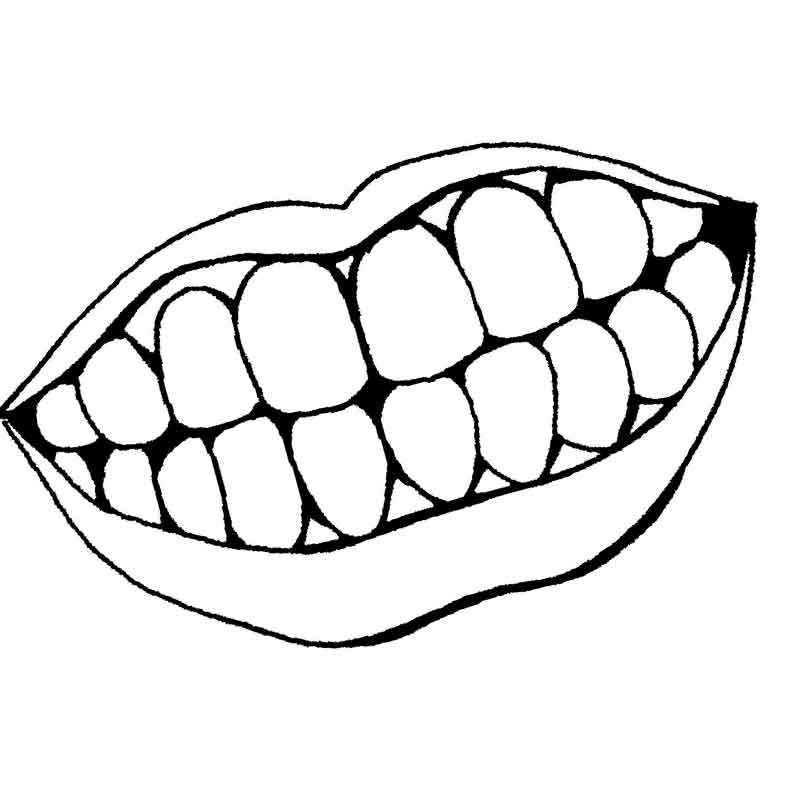Раскраски Зуб - распечатать в формате А4 | Раскраски, Зубы